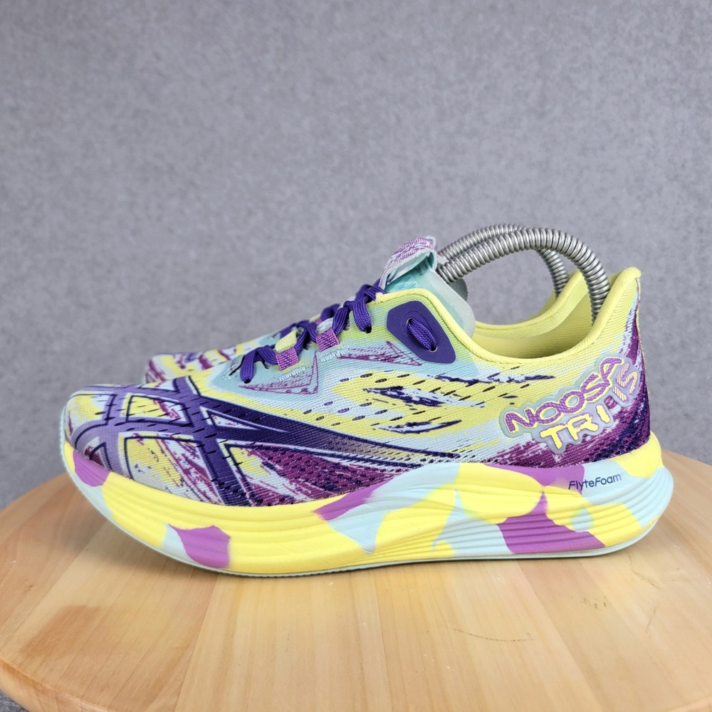 Asics Noosa Tri 15 Running Shoes Womens 8 Aquamarine Aurora Multi 1012B429